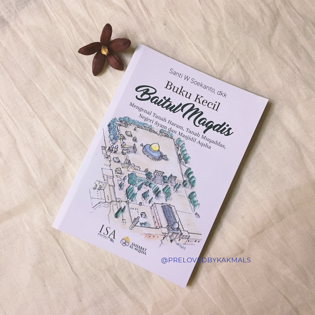 PRELOVED BUKU KECIL BAITUL MAQDIS SAHABAT AL AQSHA