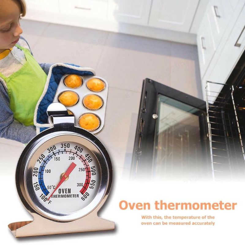 Thermometer Termometer Oven Stainless Pengukur Suhu Oven hingga 300⁰