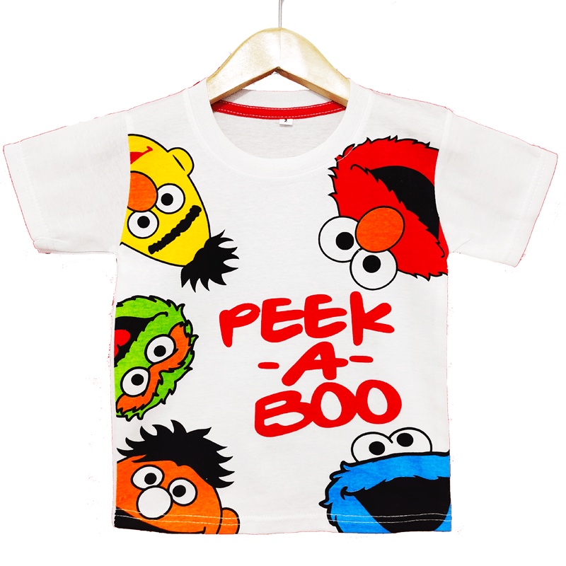 Kaos / Setelan Anak Elmo Pick A Boo