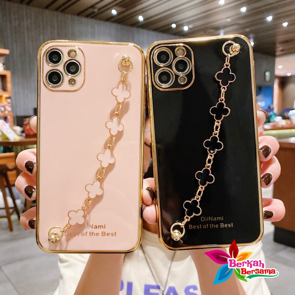 Y011 SOFTCASE SHINE RANTAI PLATING CASE RANTAI DIINAMI IPHONE 6G 6+ 7G 8G SE 2020 7+ 8+ X XS MAX XR 11 12 PRO MAX  PLUS BB5824