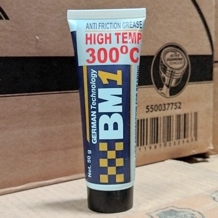 BM1 / BM 1 / BM-1 EXTREME HIGH TEMP 300°C BEARING GREASE / GEMUK 50 GR