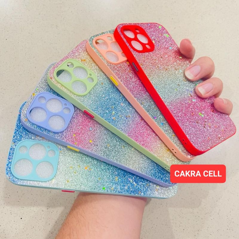 Case Gliter Star XIAOMI REDMI 8 8A 9A 9C 10 Casing Silikon Hardcase