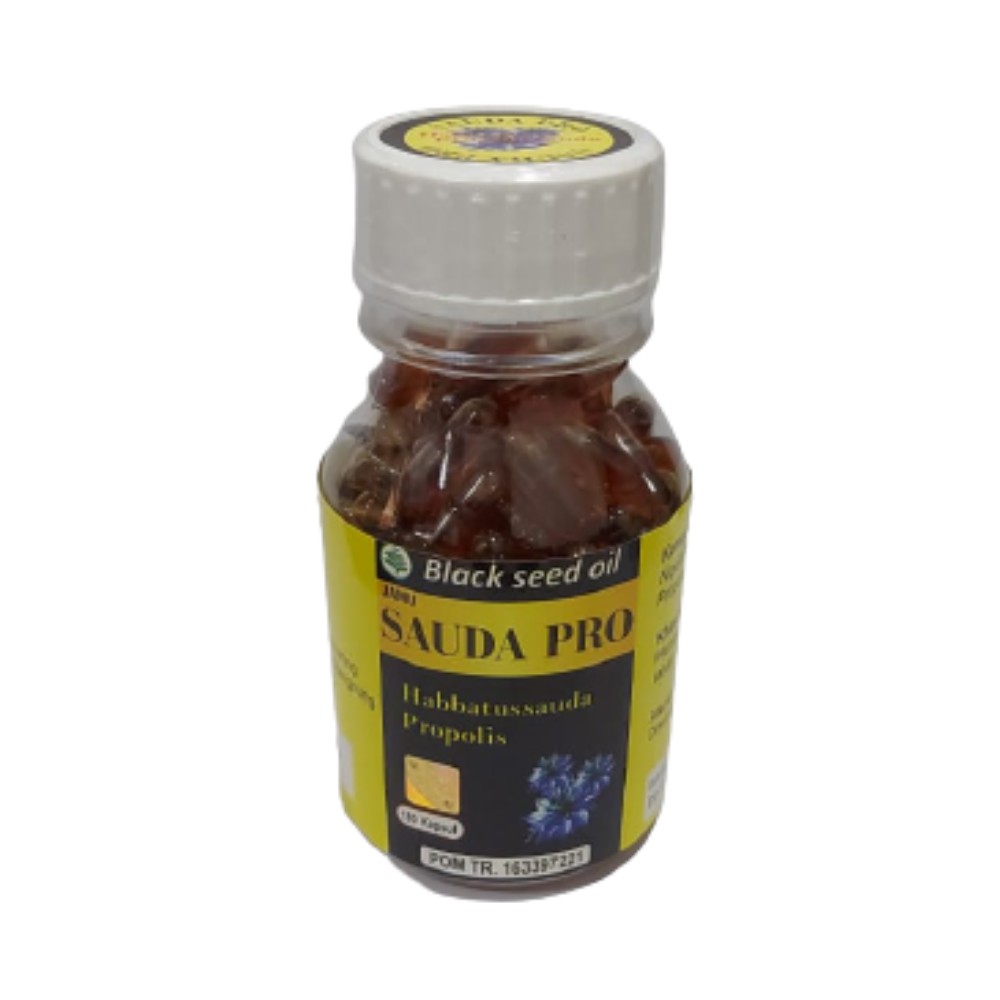 

Habbatussauda Plus Propolis Anti Virus Tingkatkan daya tahan tubuh kapsul Sauda Pro isi 180 kapsul