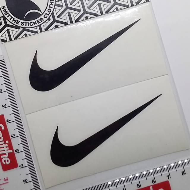 Stiker Nike Logo Cutting Sticker untuk aksesoris Mobil Motor