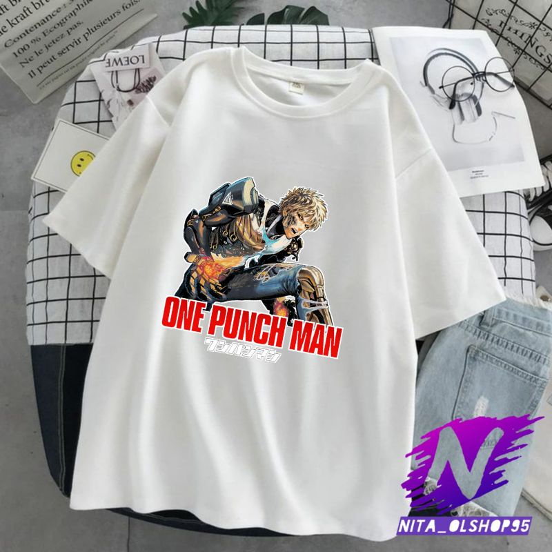 baju anak kaos anak genos one punch man kaos anak anime genos