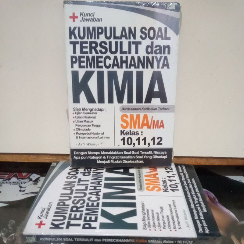 Jual Buku Bimbel - KUMPULAN SOAL TERSULIT dan PEMECAHANNYA KIMIA SMA