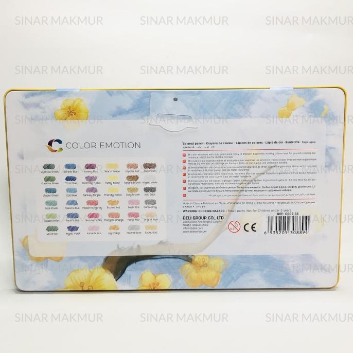 

Colored Pencil / Pensil Warna 36 Warna DELI C00235 (SET)
