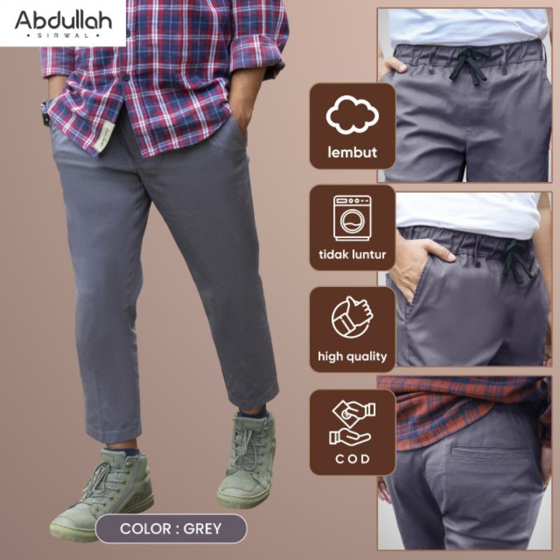 Ahadstoreofficial / Celana Sirwal Abdullah / Celana Sirwal / Sirwal Pria / Celana Pria