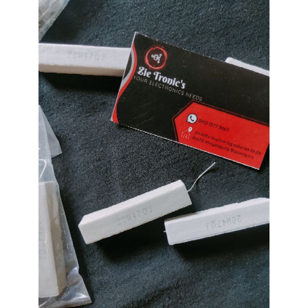 Resistor Softstart R Kapur 47 ohm / 20 watt Resistor Kapur 47R 20watt