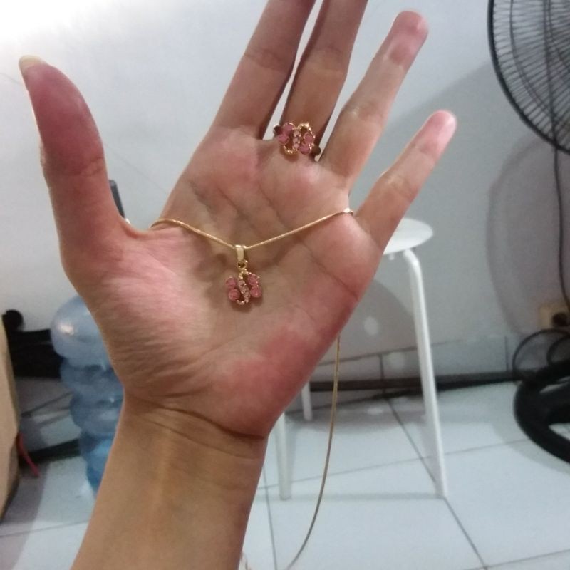 set kalung dan cincin sophie martin  , jude necklace gold sophie martin