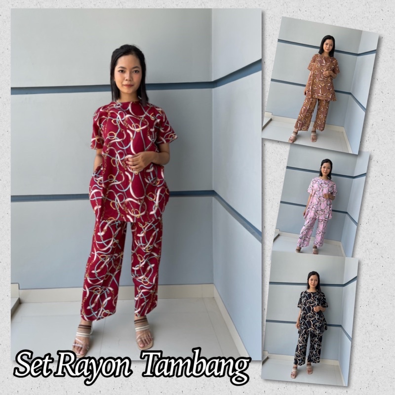 LastStok ONE SET RAYON JUMBO