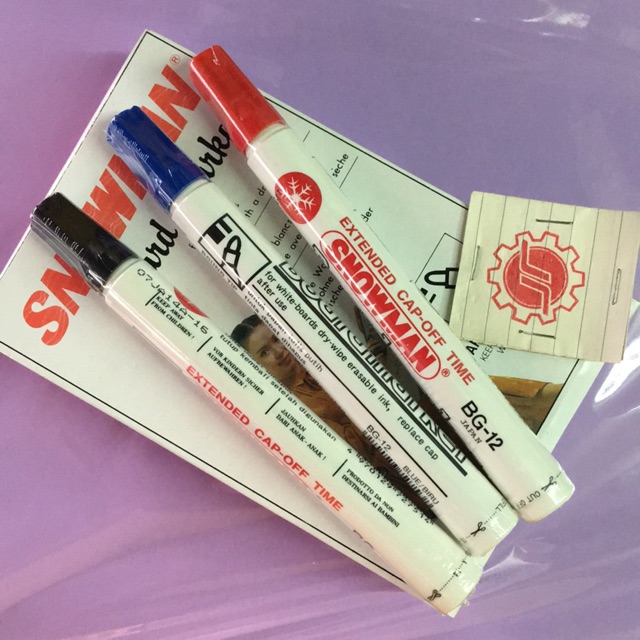 

Spidol snowman Whiteboard per pcs