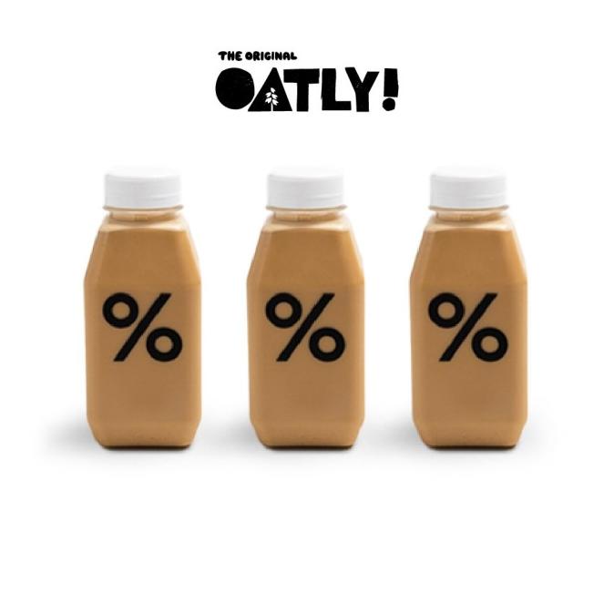 

% Arabica Oatly Oat Milk Spanish Latte 3X Bottle (330Ml) -Diskon Sd 50%