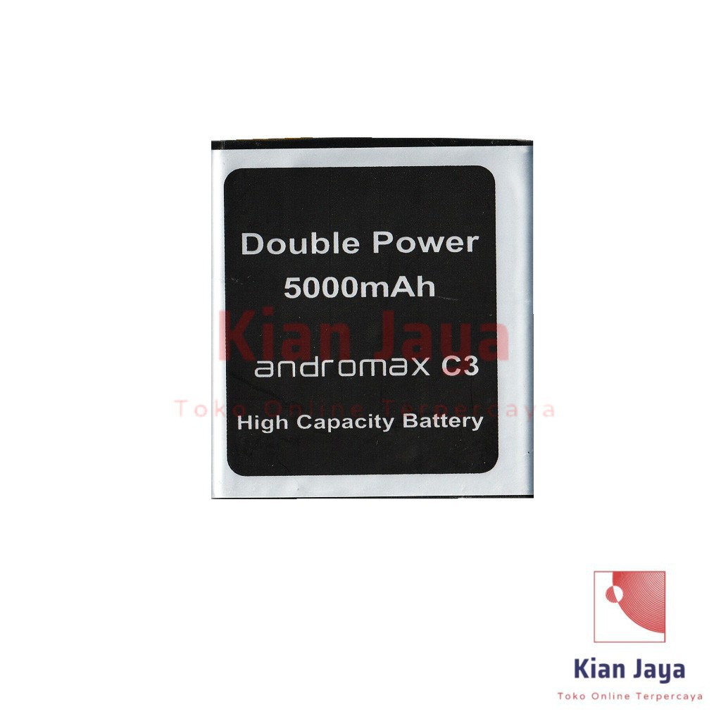 Baterai Hp Smartfren Andromax C3 / H11308 Original Batre Batrai Battery Double Power