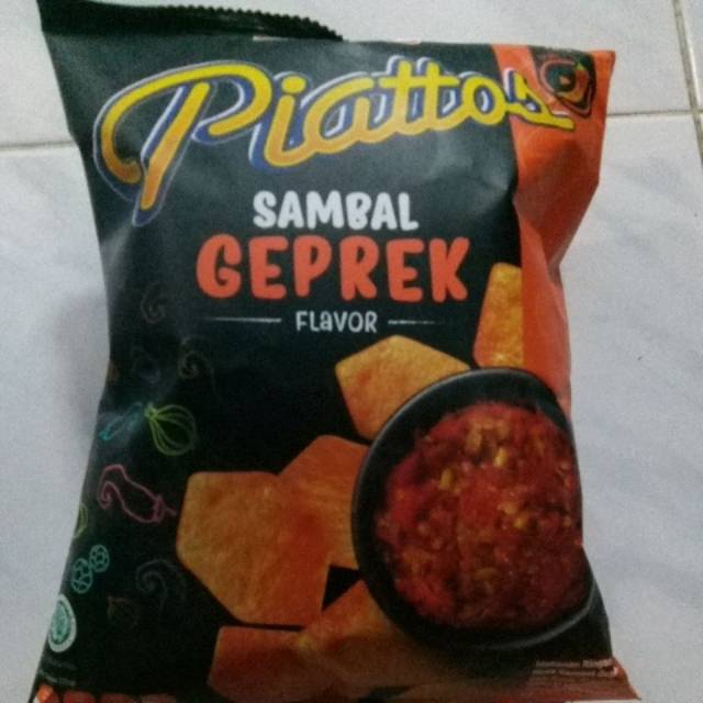 

Piatos Sambal Geprek Flavor 78 gram