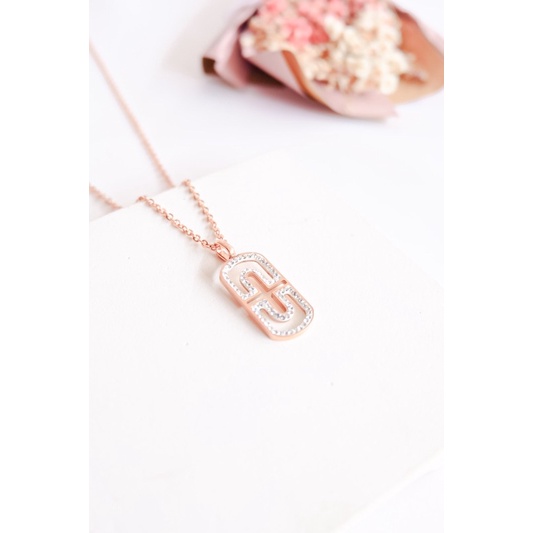 CHIWY.ID | CINDRI NECKLACE | KALUNG ROSEGOLD | KALUNG STAINLESS ANTI KARAT ANTI HITAM | KALUNG PANJA