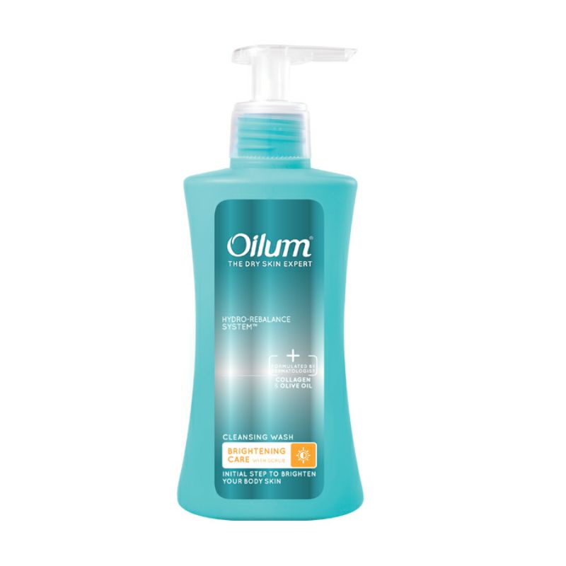 Oilum Brightening Care Cleansing Wash Scrub Bottle 210ml