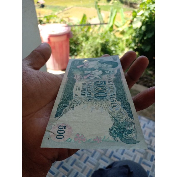 Uang kuno 500 rupiah ibu konde