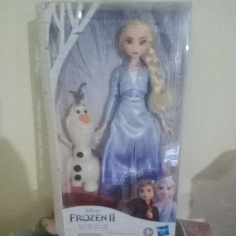 Boneka Disney Princess Frozen 2 Olaf and Elsa.