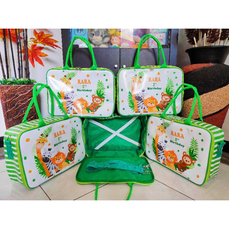Tas mini koper souvenir gambar printing castem free desain gambar