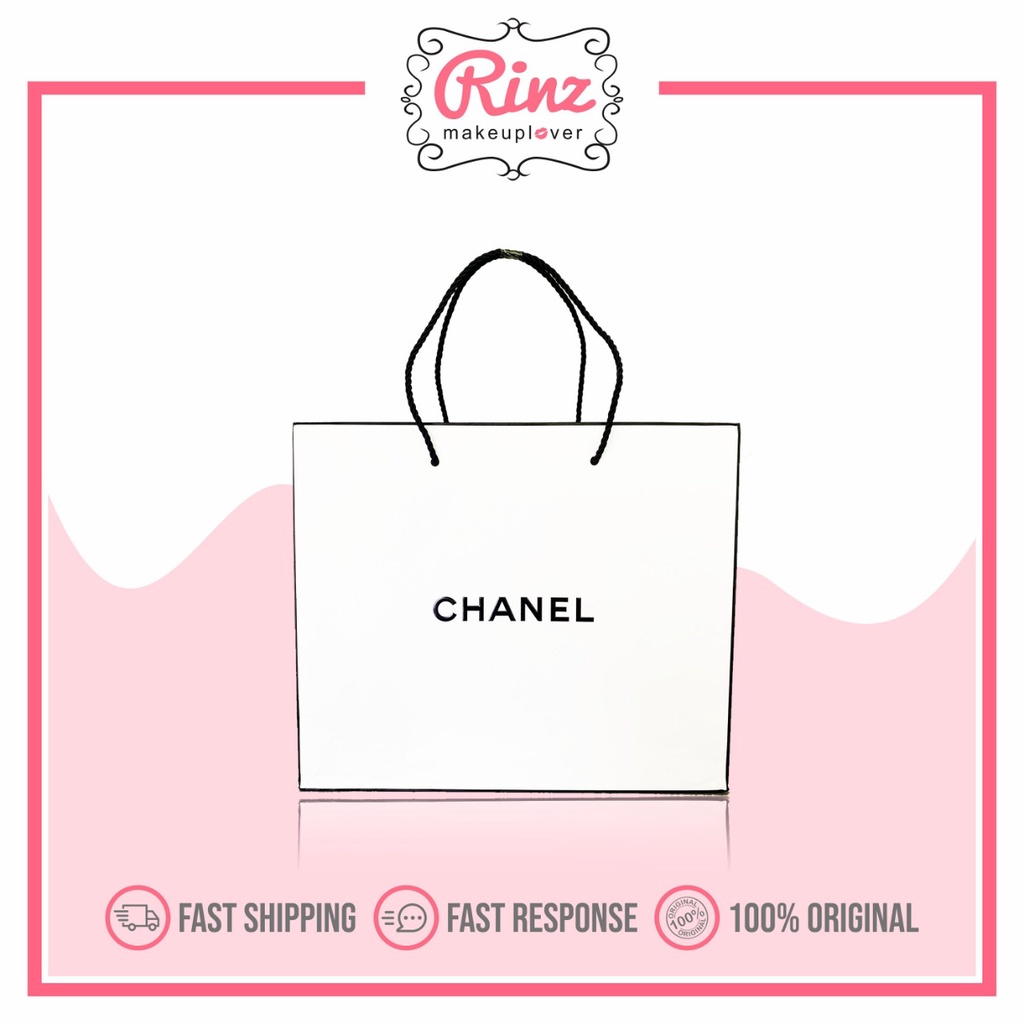 Paper Bag Branded Channel Shopping Bag Authentic