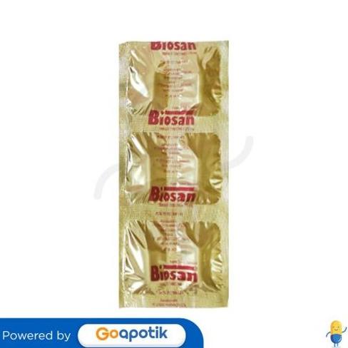 

TERBARU BIOSAN STRIP 6 KAPLET /OBAT HERBAL ASAM URAT/OBAT HERBAL PELANGSING/OBAT HERBAL KOLESTEROL/OBAT HERBAL DIABETES