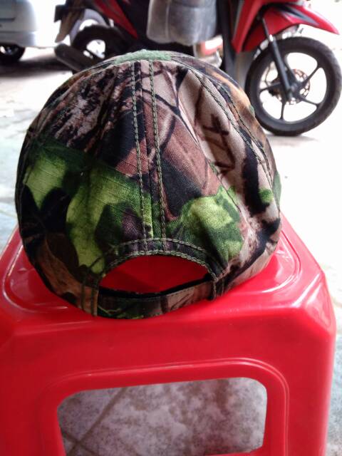 TOPI CAMO PERBAKIN COTTON CVC