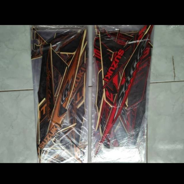 Striping-lis-sticker satria fu facelift 2013 SE