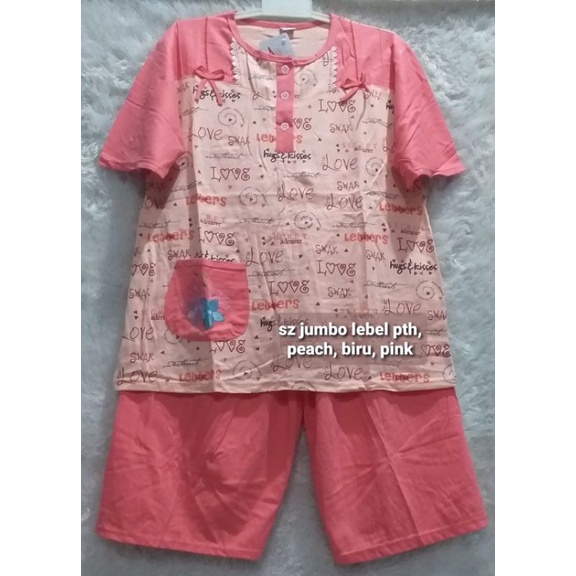 Sz Jumbo (XXL) babydoll Amro Lebel Putih