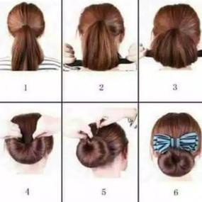 Alat ikat cepol sanggul rambut Hairdini multifungsi hair style busa sponge cepolan pembentuk hairbun