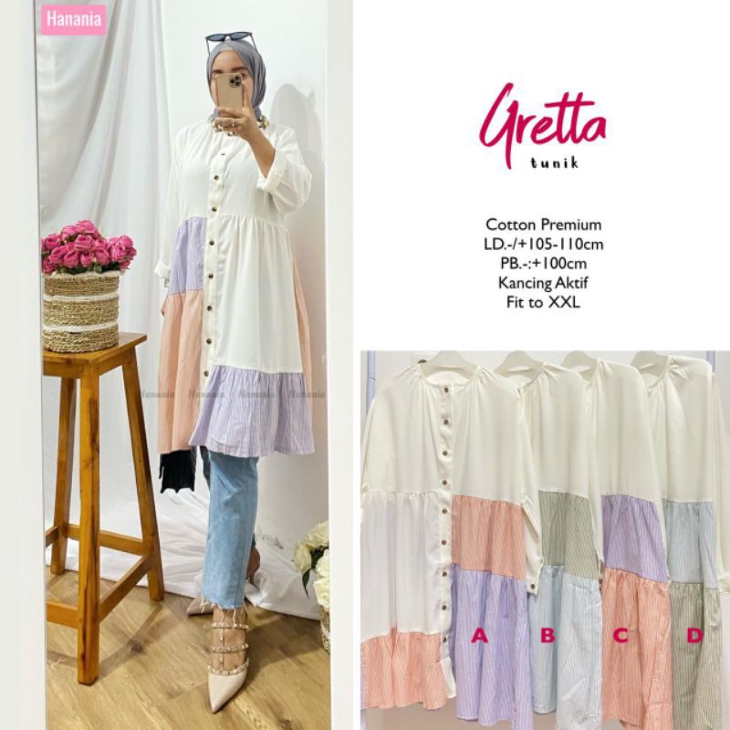 GRETTA TUNIK ORI HANANIA