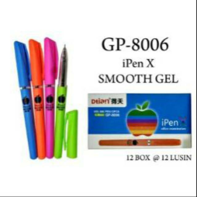 

Ipen X Pulpen Smooth Gel GP-8006