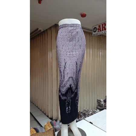 REAL PICT ROK PLISKET BATIK / ROK PLISKET / BAWAHAN KEBAYA / ROK KEBAYA / ROK WISUDA / CACING SILVER