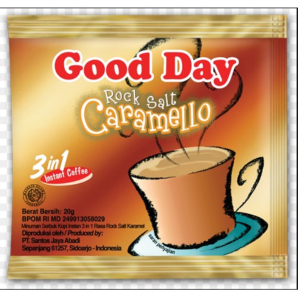 

GOOD DAY Rocksalt Caramello 20g x 10pcs