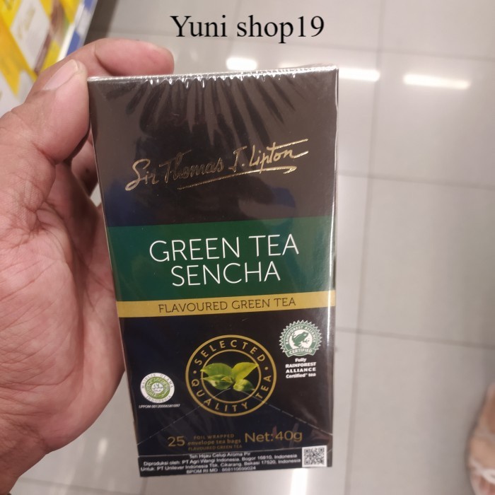 lipton green tea sencha