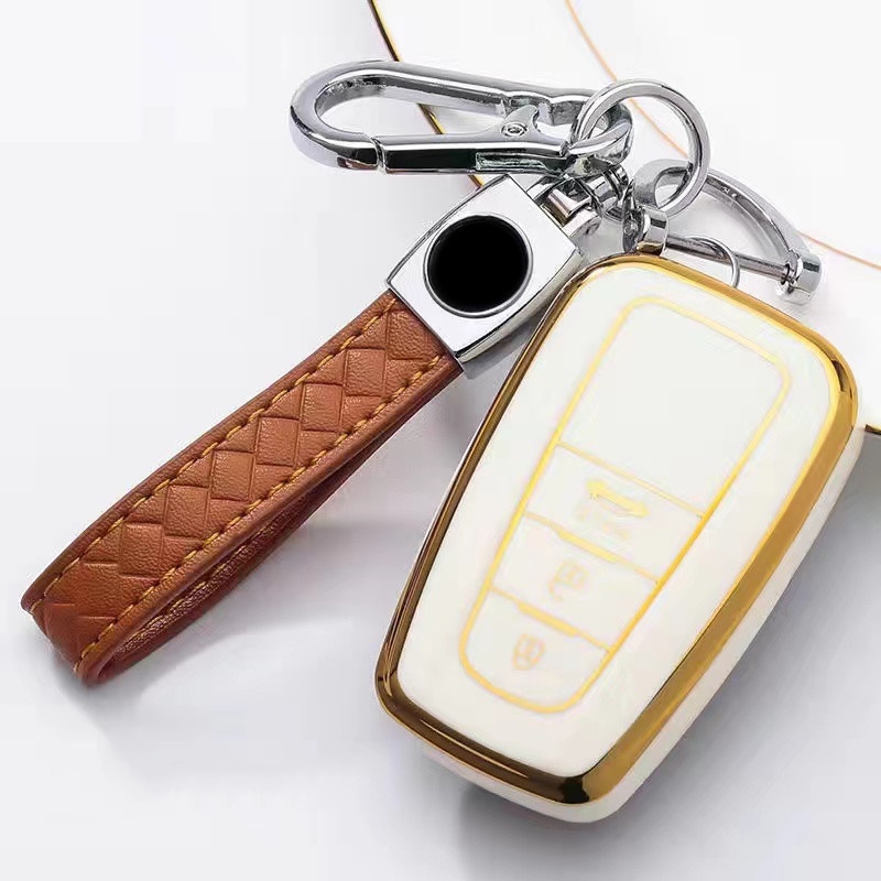 Cover Kunci Remote Mobil Keyless Bahan Silikon Untuk Toyota Hilux Revo / Innova / Fortuner