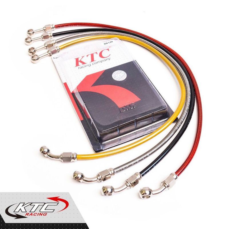 Selang Rem Kabel Rem KTC Racing Original Ukuran 92 75 45 Universal