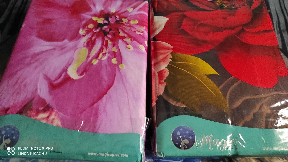 Magic Sprei  Terbaru Uk. 180 , 160 , 120 ,100 , 90 Motif Brown Dahlia