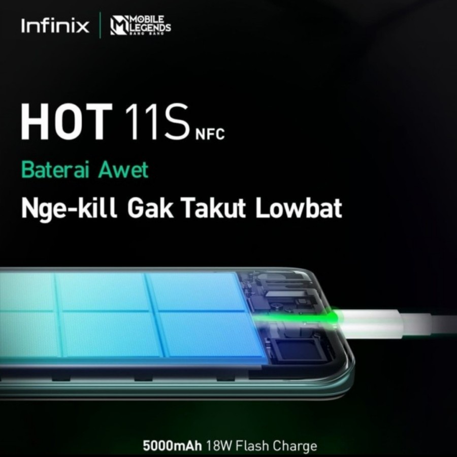 Infinix Hot 11S NFC Ram 6/128gb Garansi Resmi Infinix Indonesia-1