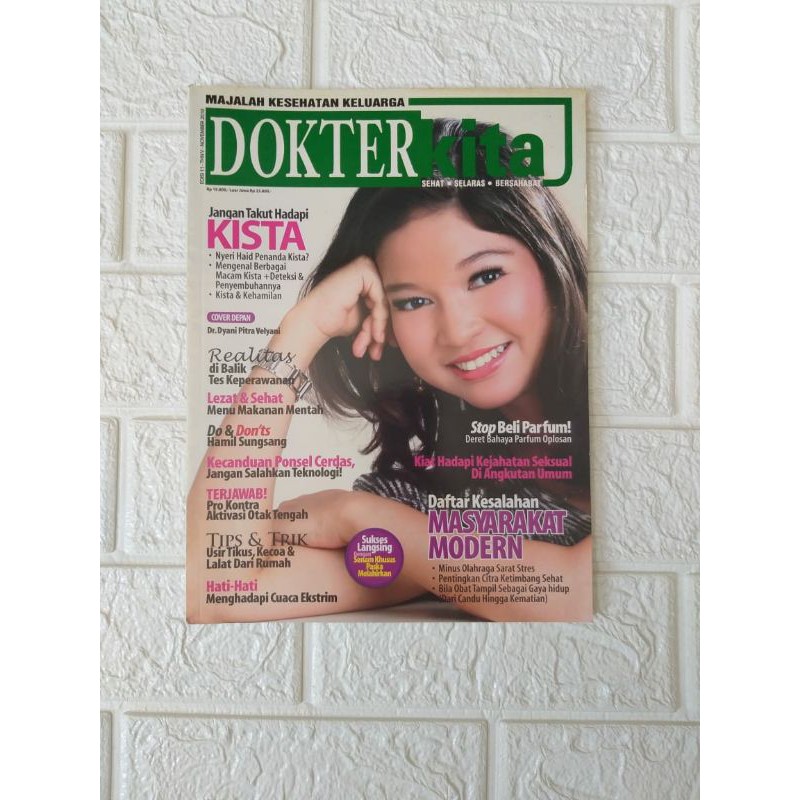 Majalah Kesehatan Keluarga DOKTER KITA Preloved