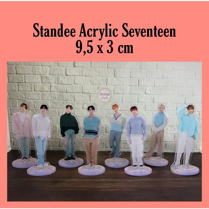 Standee / Stand Acrylic Seventeen mingyu wonwoo jun jeonghan hoshi scoups joshua woozi vernon dino