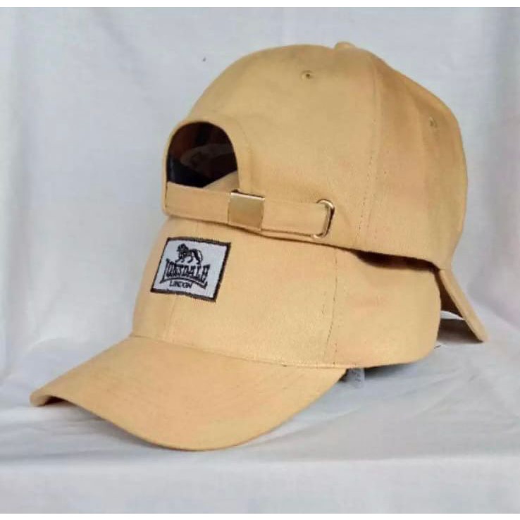 New Trendy Topi Lonsdale  Bahan Jeans Rappel Topi Baseball Lonsdale Pria Wanita Kekinian Topi Distro