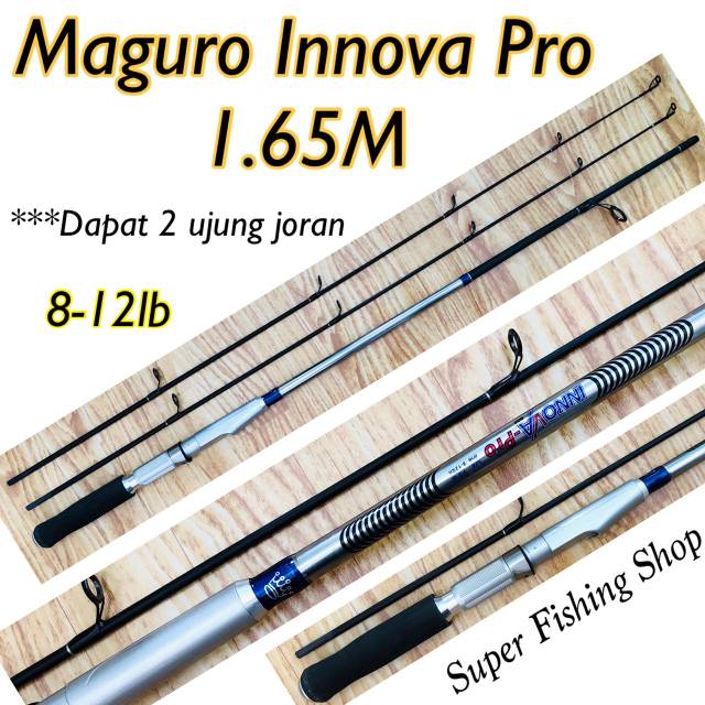 Joran Maguro Innova Pro 165cm Dapat 2 Ujung Joran