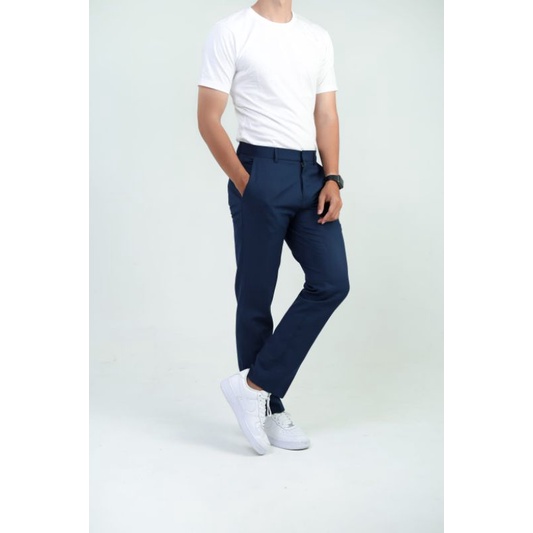 Mubeng Luxee Formal Pants Navy (LIMITED)