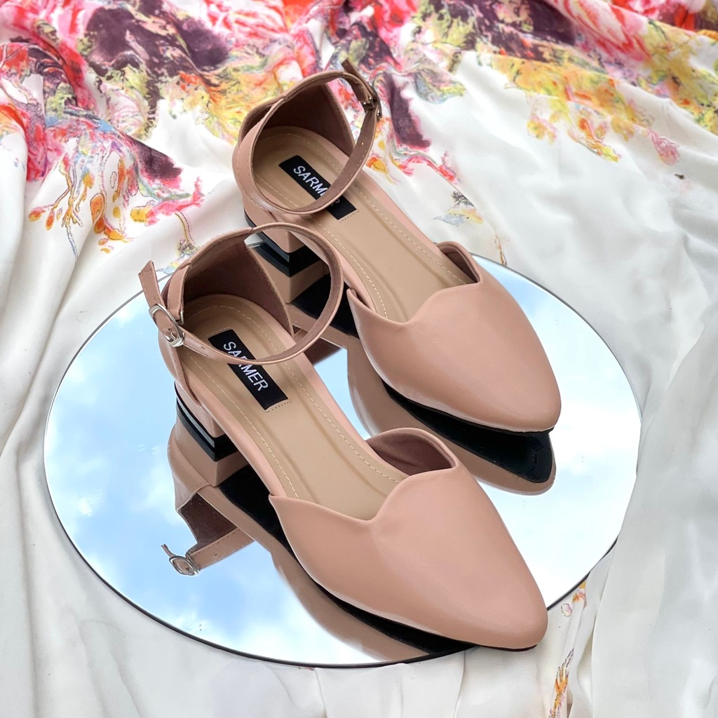 SARMER - ENDREA HEELS 3CM PINK