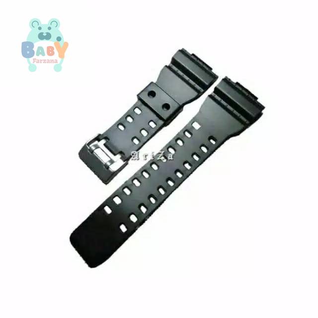 Tali Jam Tangan Casio G-Shock GA100 GA110 GA800 Rubber Strap Tali Jam Casio Free Pen