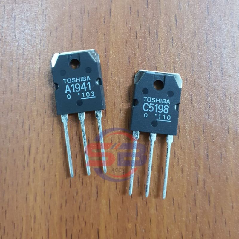 A 1941 C 5198 / A1941 C5198 TRANSISTOR TOSHIBA ORI PUTIH