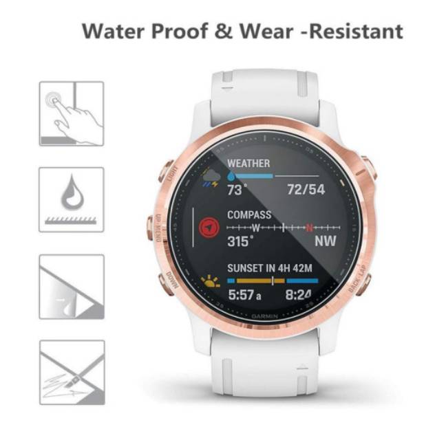 Tempered glass Garmin FENIX 6S 6S Pro anti gores screen guard
