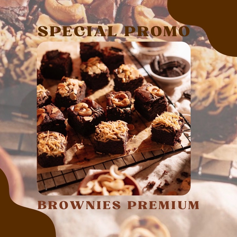 

brownies panggang premium