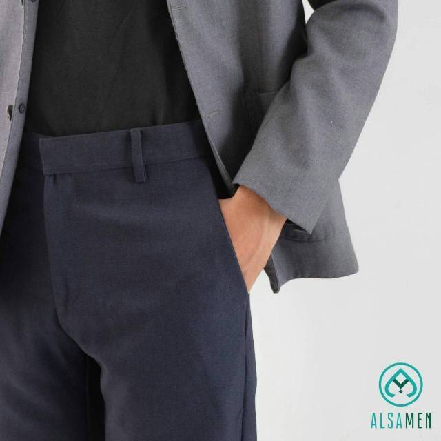 ALSA MEN Ammar Ankle Pants / Celana Panjang Kerja Pria Formal Informal